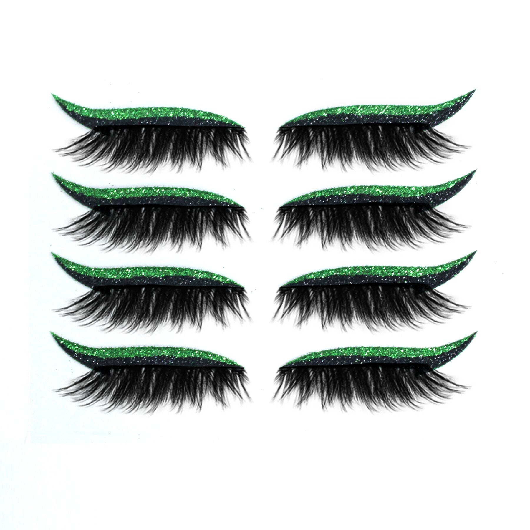 Mother's Day Sale-49% OFF🔥Reusable Eyeliner and Eyelash Stickers with Glitter