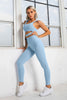 Maxpieny™ Sweat-wicking Blue Cherry Leggings