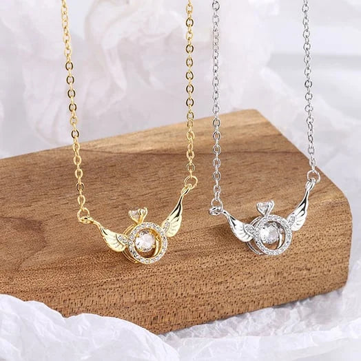 🔥 Last Day Promotion 77% OFF 🎁Angel Wings Necklace