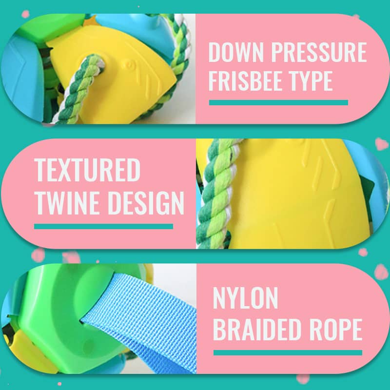 🔥Mother's Day Sale-46% OFF up🐾Interactive Flying Disk Ball Dog Toy