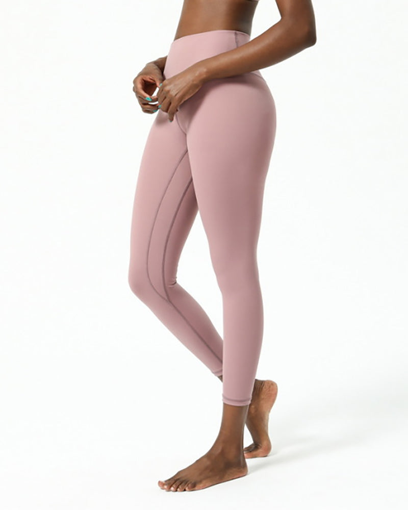 GYM Leggings Women Fitness High Waist Yoga Pants Elastic Sportswear Butt Lift Running Workout Tights 16 colors