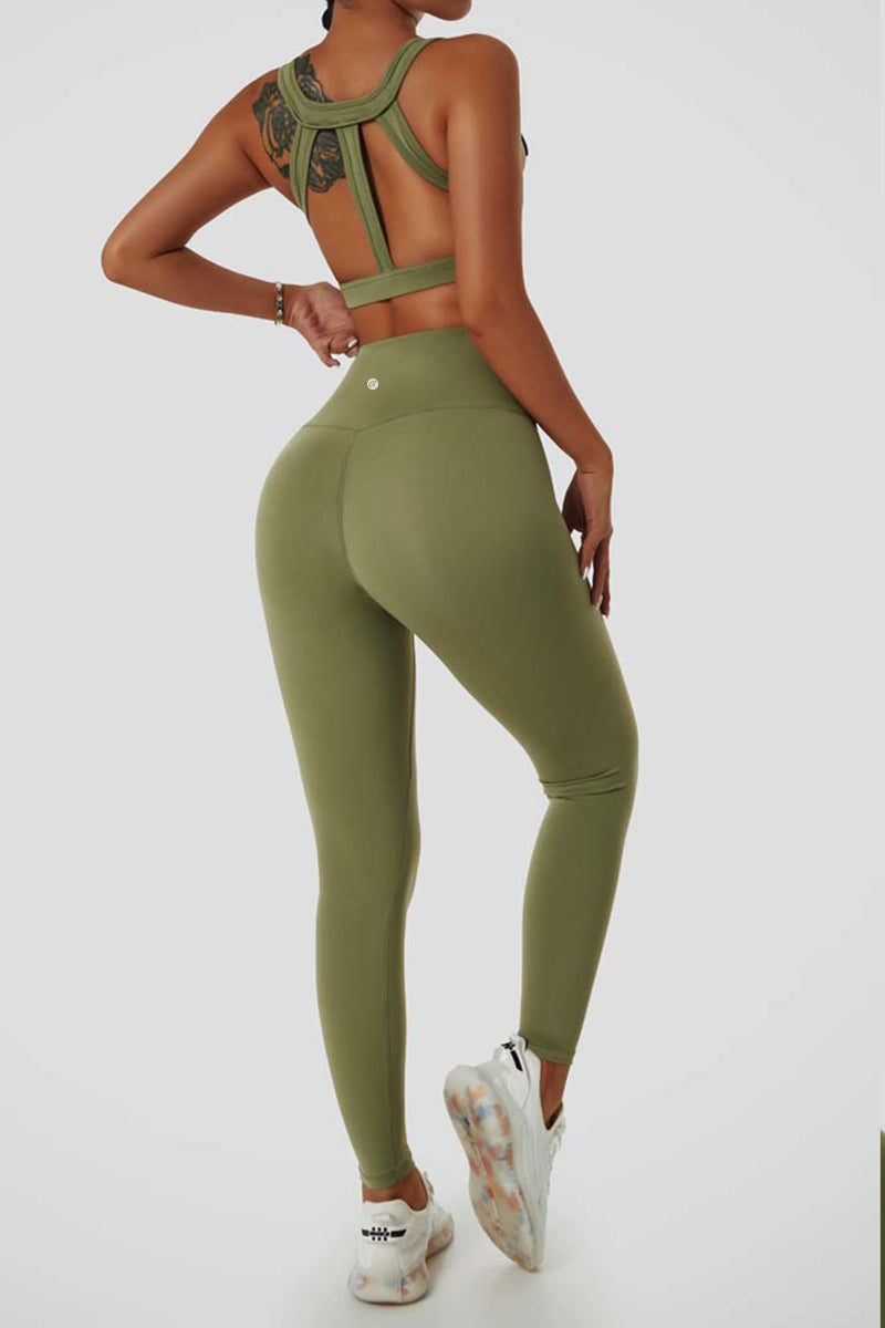Maxpieny™ Breathable Green Warrior Leggings