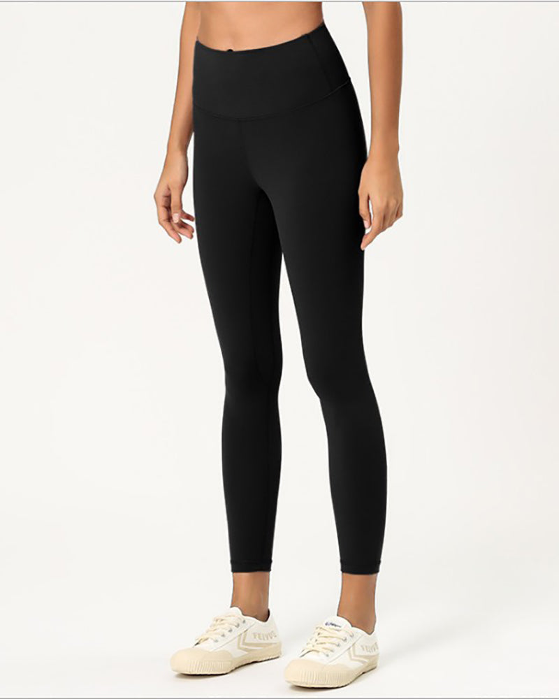 GYM Leggings Women Fitness High Waist Yoga Pants Elastic Sportswear Butt Lift Running Workout Tights 16 colors