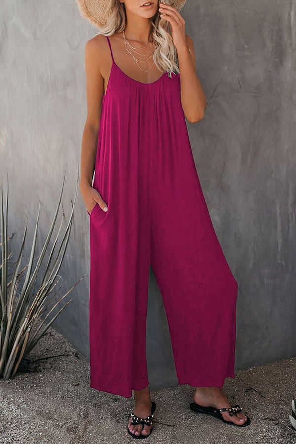 HOT SALE🔥Ultimate Flowy Jumpsuit with Pockets