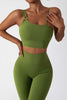 Maxpieny™  Buttery-soft Green Tulip Leggings