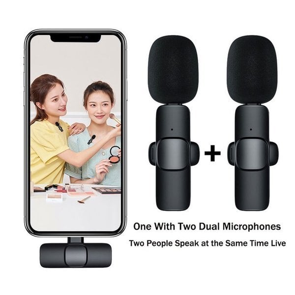 🔥Mother's DAY Sale 48% OFF🔥New Wireless Lavalier Microphone