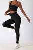 Maxpieny™  Buttery-soft Black Tulip Leggings