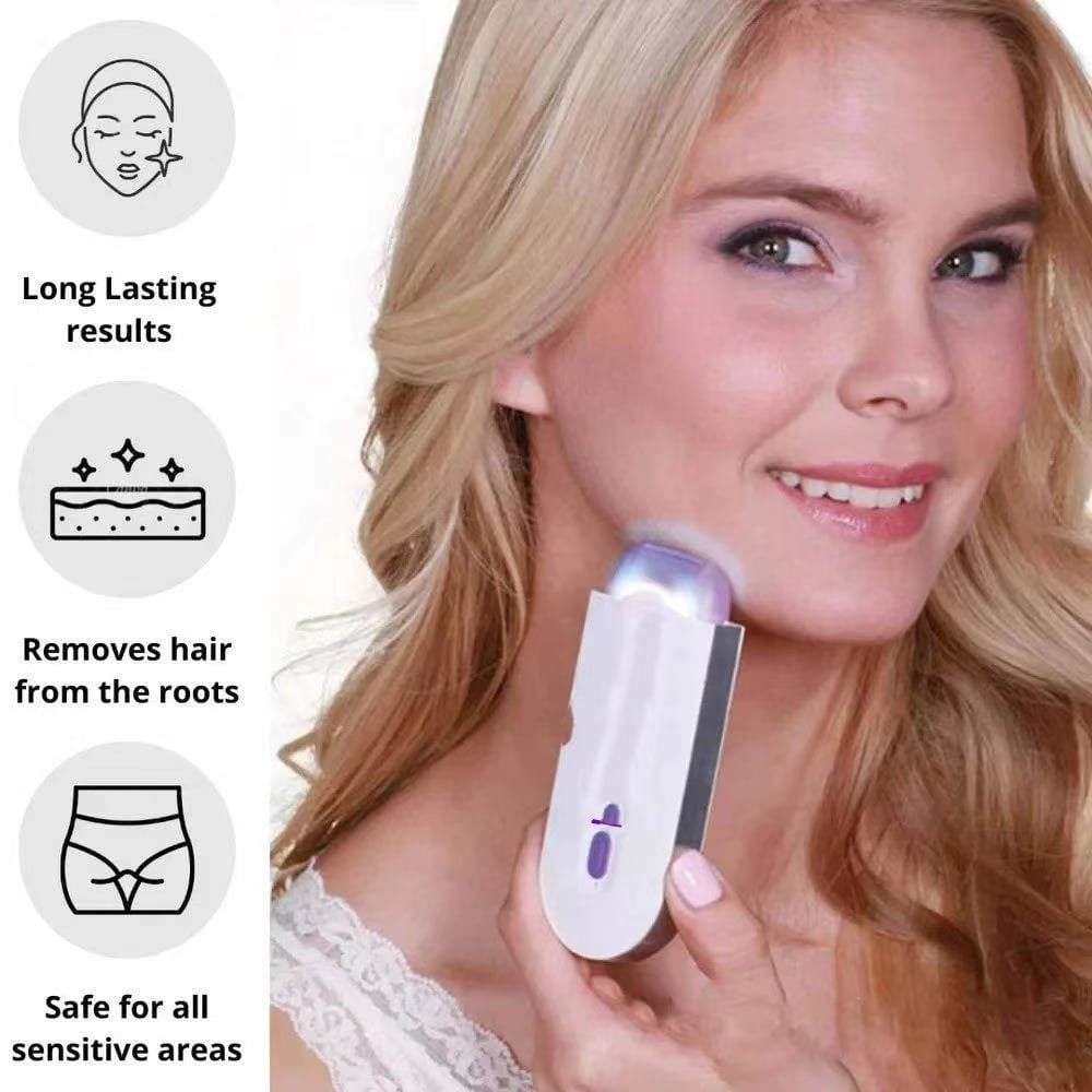 🔥Mother's Day Sale 49% OFF🔥Silky Smooth Hair Eraser-Blue Light Sensing Hair Remover