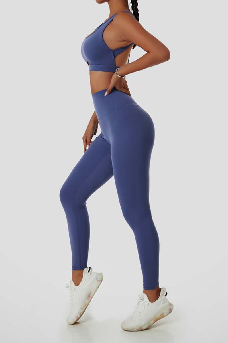 Maxpieny™ Breathable Blue Warrior Leggings