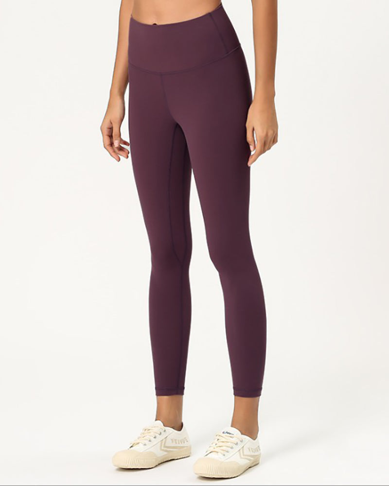 GYM Leggings Women Fitness High Waist Yoga Pants Elastic Sportswear Butt Lift Running Workout Tights 16 colors