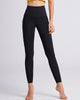 Slim High Waist Solid Color Side Pocket Women Plus Size Yoga Legging Purple Green Light Blue Black S-3XL