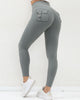 Women High Waist Back Pocket Running Fitness Leggings S-L
