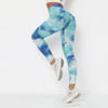 Women New High Waist Leggings Women Tie-dye Fitness Leggings Sexy Push Up Anti Cellulite Leggings Workout Sport Leggings OM9251