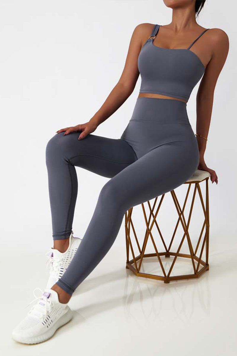 Maxpieny™ Buttery-soft Grey Tulip Leggings
