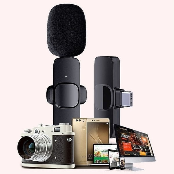 🔥Mother's DAY Sale 48% OFF🔥New Wireless Lavalier Microphone