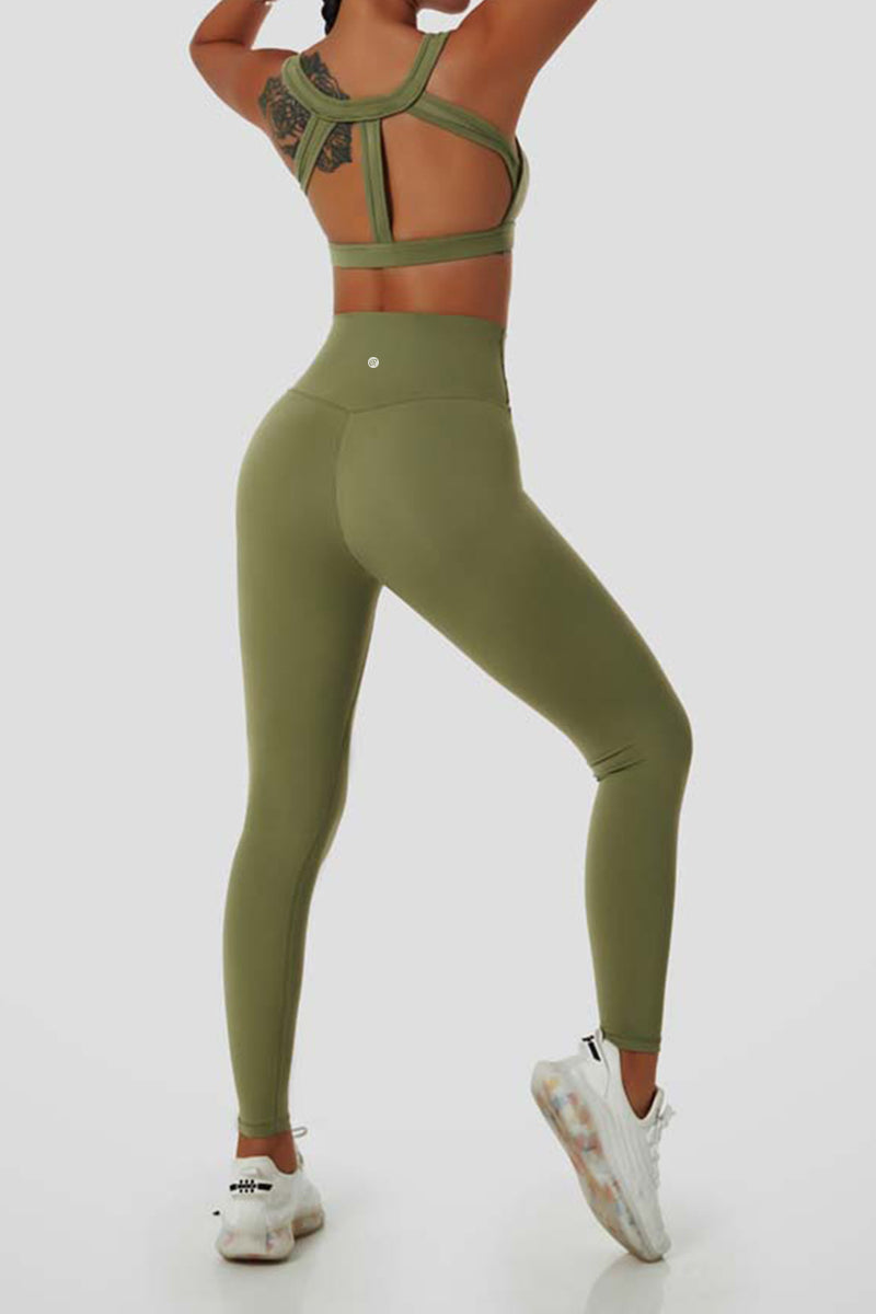 Maxpieny™ Breathable Green Warrior Leggings