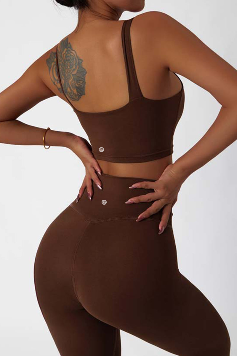 Maxpieny™  Buttery-soft Coffee Tulip Leggings