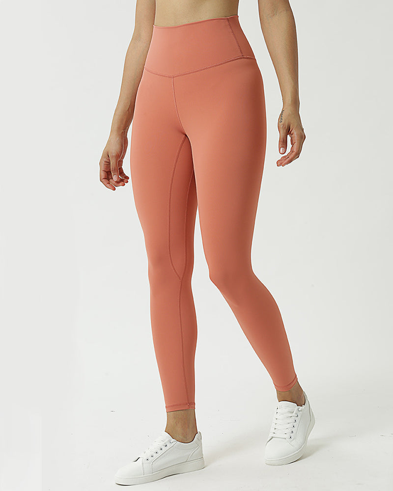 GYM Leggings Women Fitness High Waist Yoga Pants Elastic Sportswear Butt Lift Running Workout Tights 16 colors