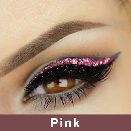 Mother's Day Sale-49% OFF🔥Reusable Eyeliner and Eyelash Stickers with Glitter