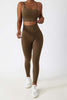 Maxpieny™ Buttery-soft Khaki Tulip Leggings