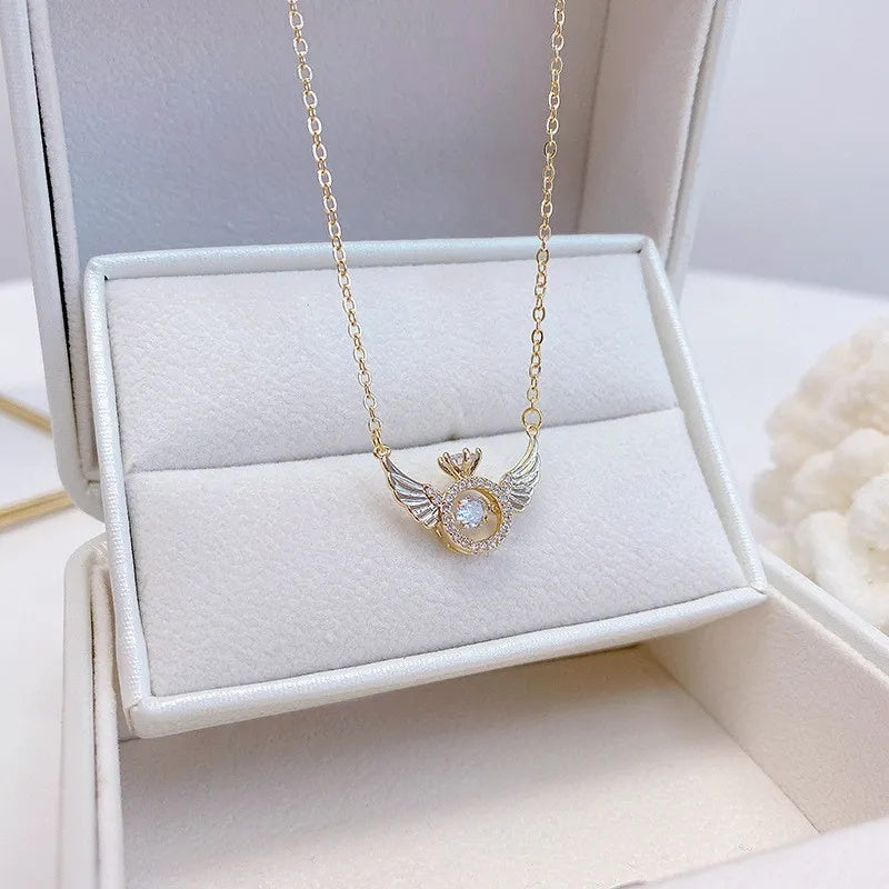 🔥 Last Day Promotion 77% OFF 🎁Angel Wings Necklace