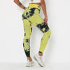 Women New High Waist Leggings Women Tie-dye Fitness Leggings Sexy Push Up Anti Cellulite Leggings Workout Sport Leggings OM9251