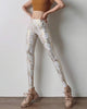 High Waist Fitness Leggings Tight-Fitting Elastic Bronzing Anti Cellulite Snake Peach Buttocks Legging Sport Women YJ10075
