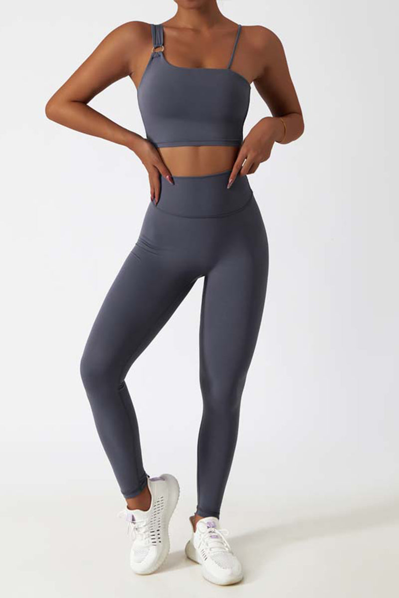 Maxpieny™ Buttery-soft Grey Tulip Leggings