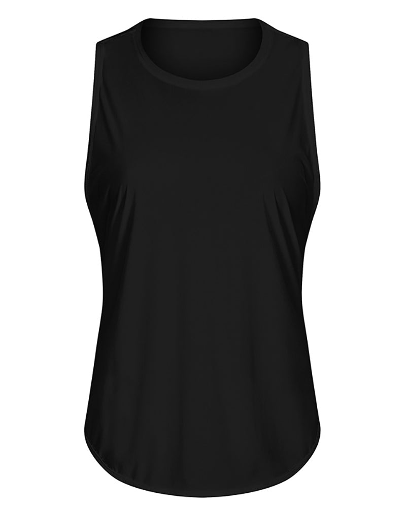 Women Spring & Summer Breathable Quick Dry New Yoga T-shirt Vest 4-12