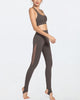 Women's Yoga Set Naked-Feel Fitness Sports Bras+Gym Leggings  Lace Breathable Running Workout Suit 2 Piece Female Sportswear