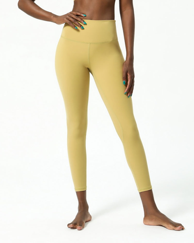 GYM Leggings Women Fitness High Waist Yoga Pants Elastic Sportswear Butt Lift Running Workout Tights 16 colors