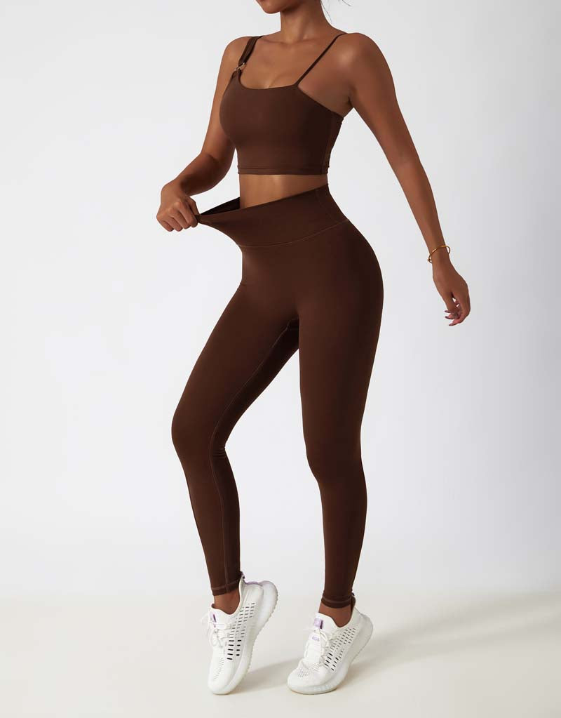 Maxpieny™  Buttery-soft Coffee Tulip Leggings