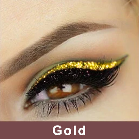 Mother's Day Sale-49% OFF🔥Reusable Eyeliner and Eyelash Stickers with Glitter