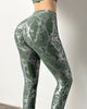 High Waist Fitness Leggings Tight-Fitting Elastic Bronzing Anti Cellulite Snake Peach Buttocks Legging Sport Women YJ10075