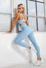 Maxpieny™ Sweat-wicking Blue Cherry Leggings