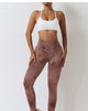 Women Seamless High Waist Tie-dye Slim Fitness Workout Leggings S-L