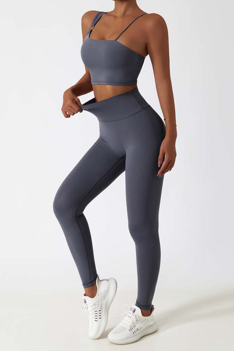 Maxpieny™ Buttery-soft Grey Tulip Leggings