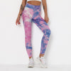 Women New High Waist Leggings Women Tie-dye Fitness Leggings Sexy Push Up Anti Cellulite Leggings Workout Sport Leggings OM9251