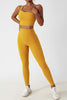 Maxpieny™  Buttery-soft Yellow Tulip Leggings