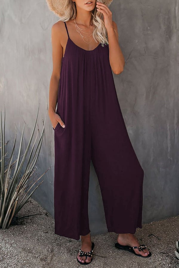 HOT SALE🔥Ultimate Flowy Jumpsuit with Pockets