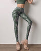 High Waist Fitness Leggings Tight-Fitting Elastic Bronzing Anti Cellulite Snake Peach Buttocks Legging Sport Women YJ10075