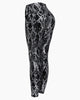 High Waist Fitness Leggings Tight-Fitting Elastic Bronzing Anti Cellulite Snake Peach Buttocks Legging Sport Women YJ10075