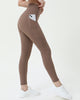 Women Lycra Sports Active wear Gym High Waist Leggings Sets S-L