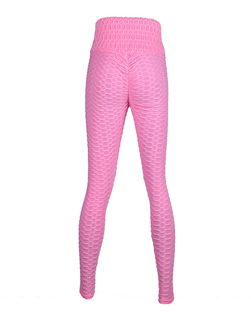 Plus Size 3XL Women Ruched Butt Life High Waist Yoga Pants Leggings