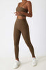 Maxpieny™ Buttery-soft Khaki Tulip Leggings
