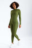 Maxpieny™ High Stretch Green Pine Leggings