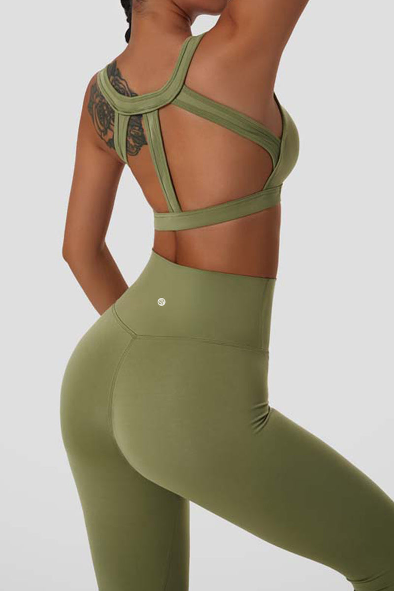 Maxpieny™ Breathable Green Warrior Leggings