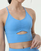 Women Lycra Sports Active wear Gym High Waist Leggings Sets S-L