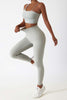 Maxpieny™ Buttery-soft White Tulip Leggings