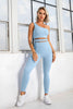 Maxpieny™ Sweat-wicking Blue Cherry Leggings